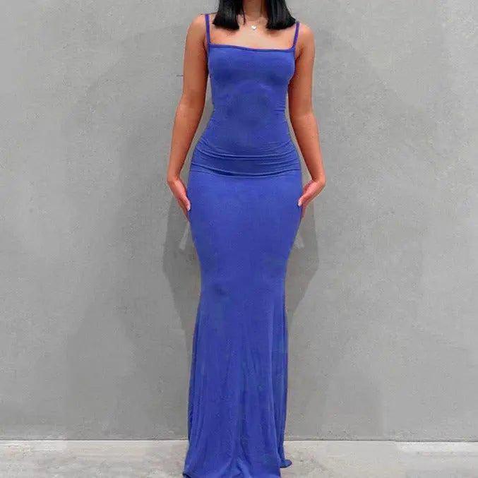 Rachael Bodycon Figure-Hugging Maxi Dress - House Of Reese