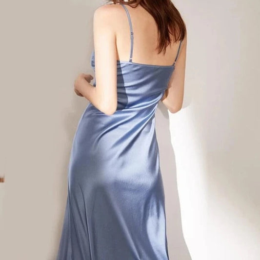 Khloe Midi Satin Dress